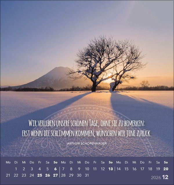 Beispielinhalt (Bild) Achtsamkeit 2026