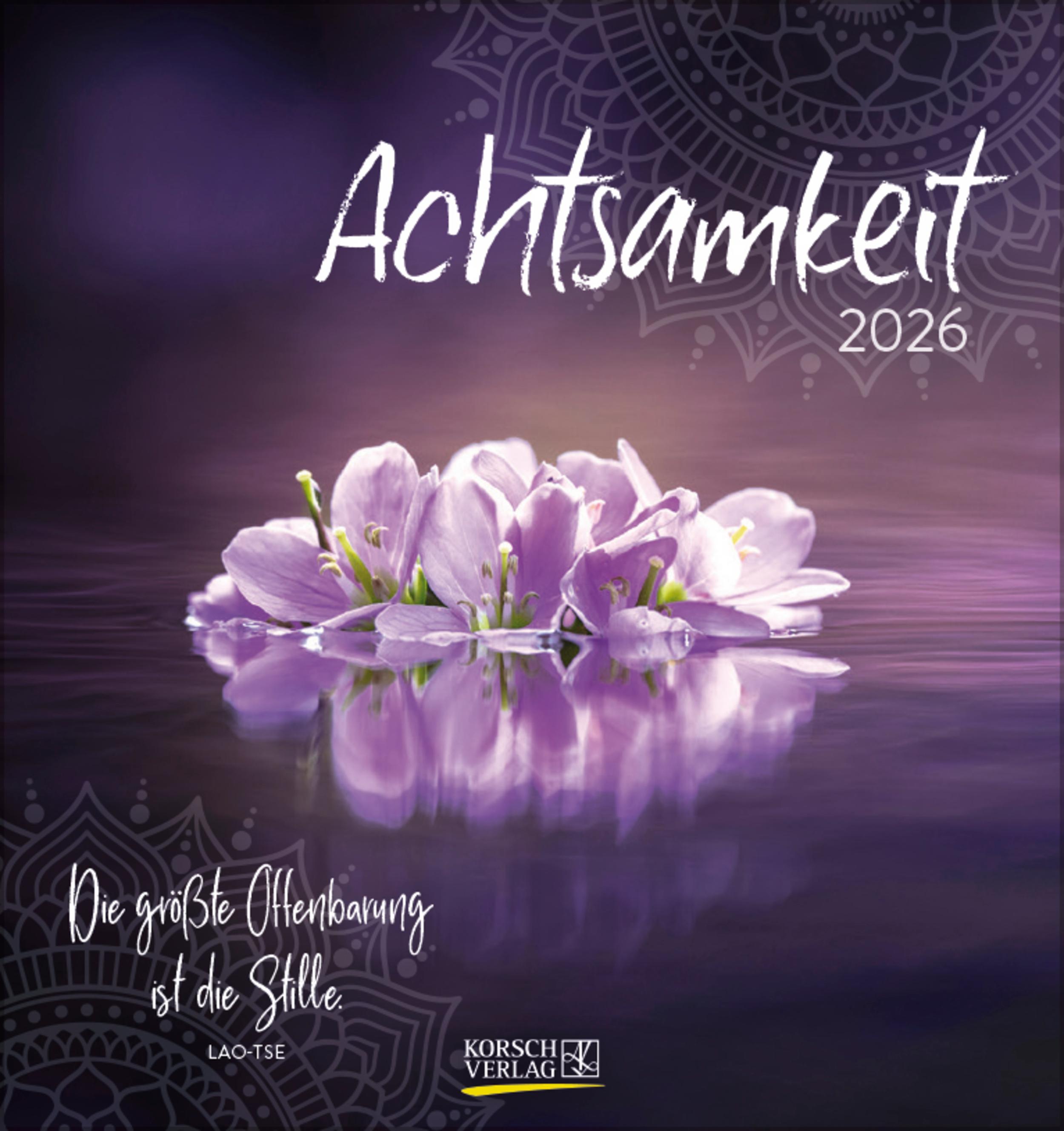 Vorderes Coverbild Achtsamkeit 2026