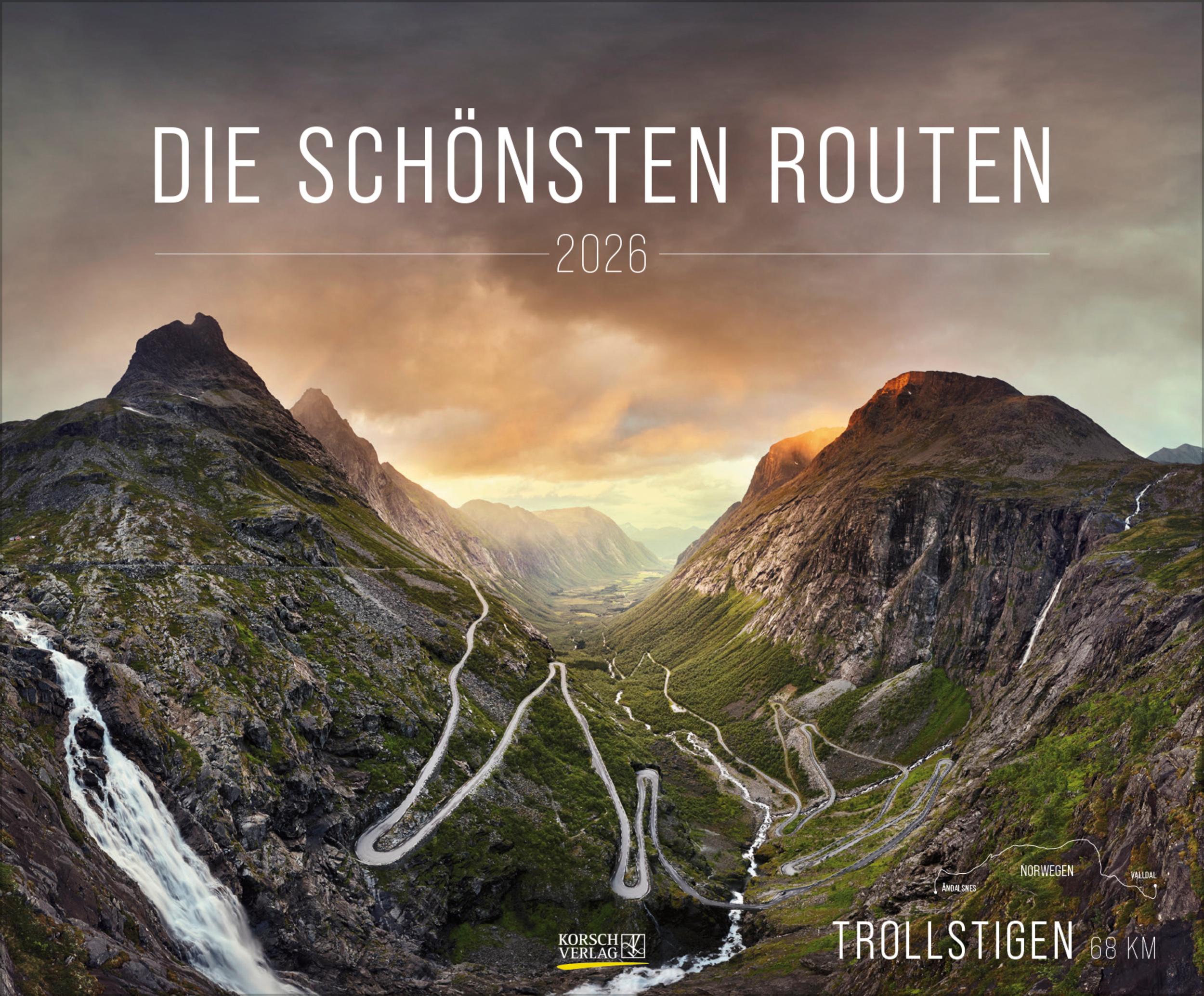 Vorderes Coverbild Die schönsten Routen 2026