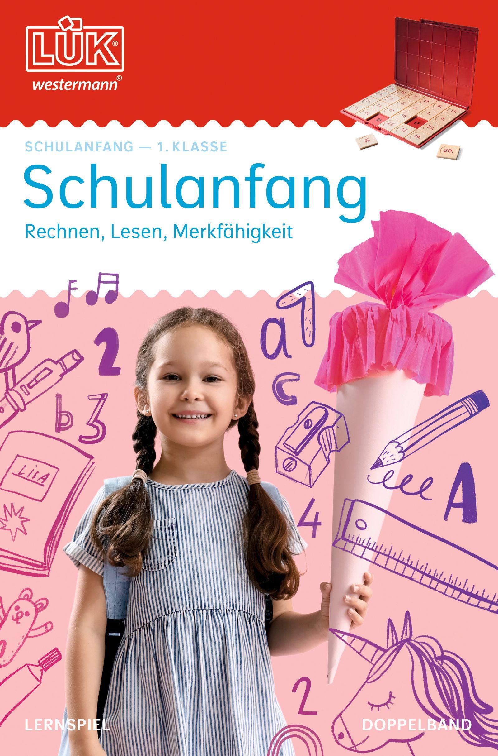 Vorderes Coverbild LÜK 1. Klasse Schulanfang (Doppelband)