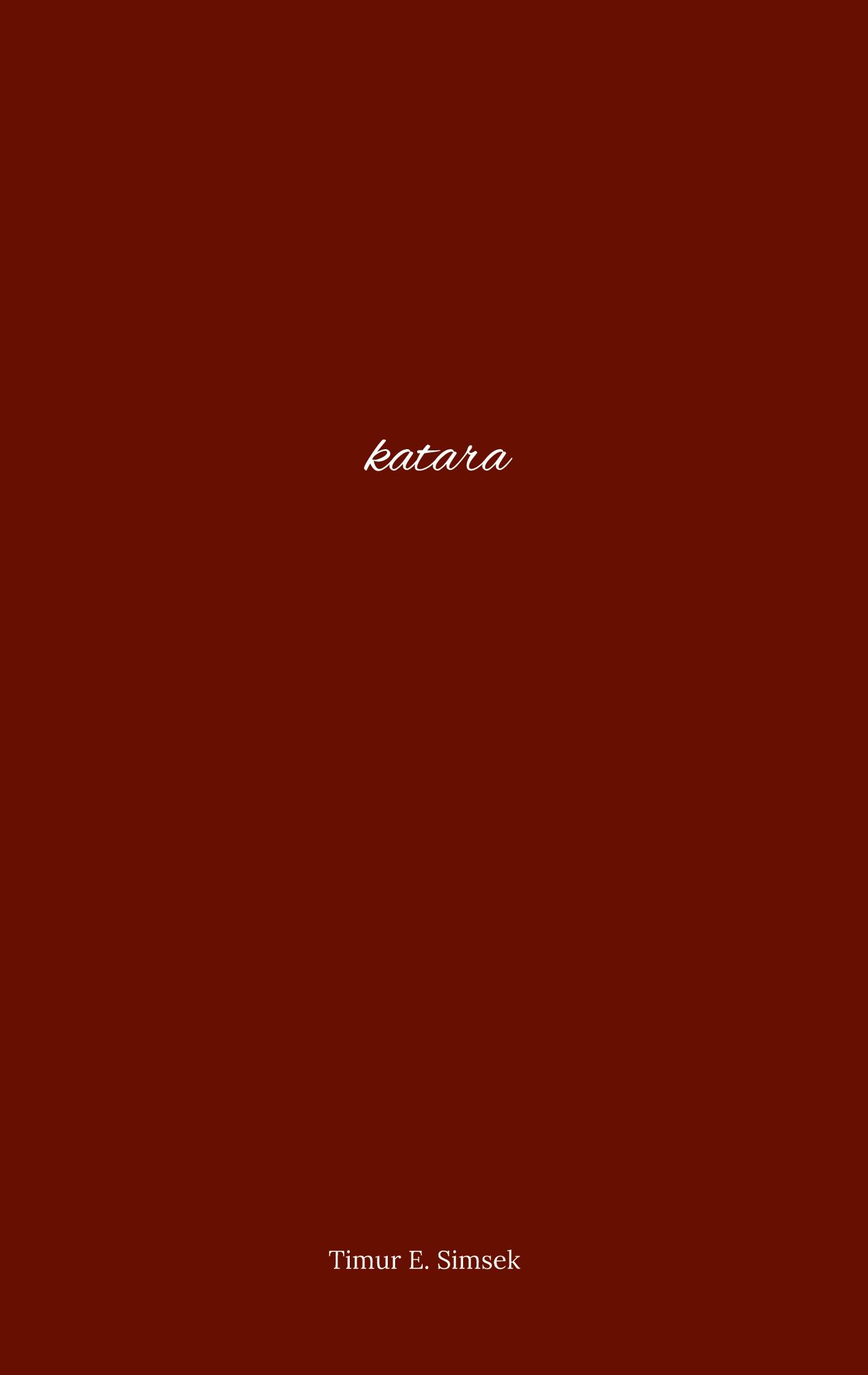 Vorderes Coverbild katara