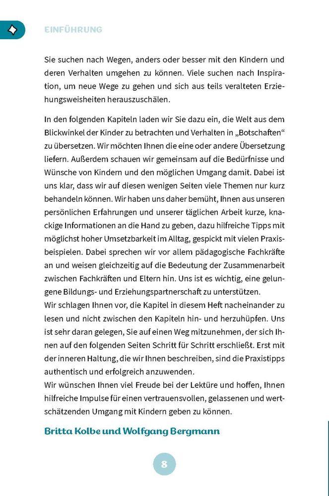 Beispielinhalt (Bild) Autonomiephasen bei Kita-Kindern