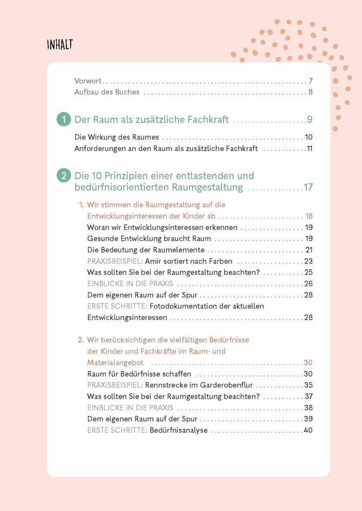 Beispielinhalt (Bild) Unser Kita-Raumkonzept