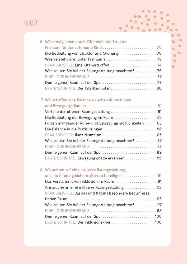 Beispielinhalt (Bild) Unser Kita-Raumkonzept