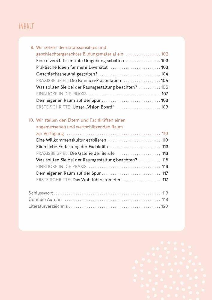 Beispielinhalt (Bild) Unser Kita-Raumkonzept