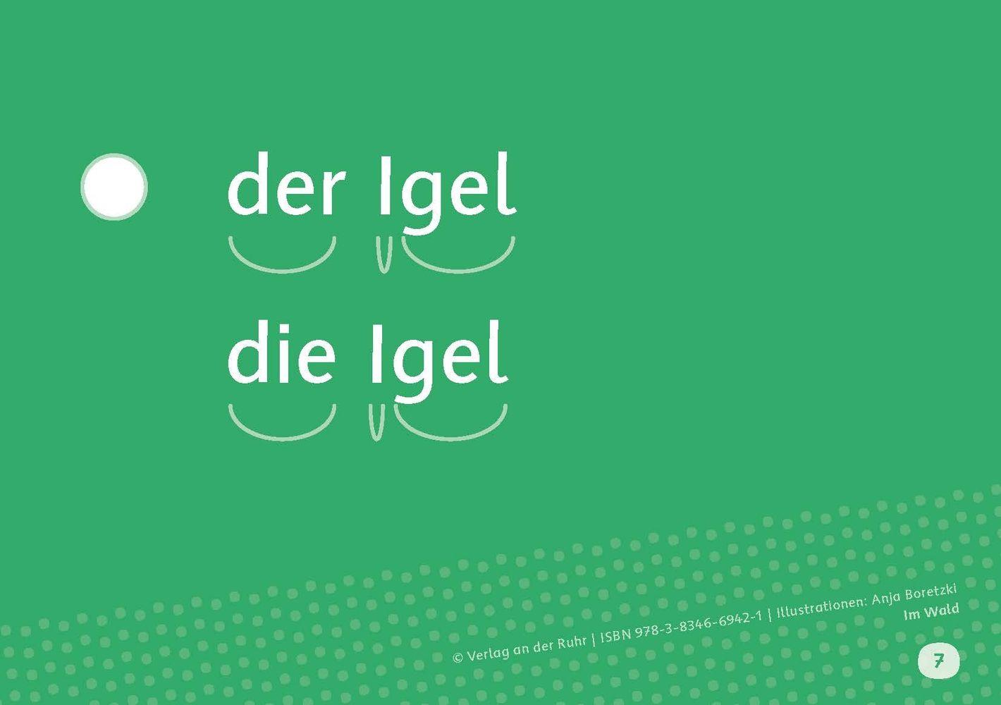 Beispielinhalt (Bild) Im Wald