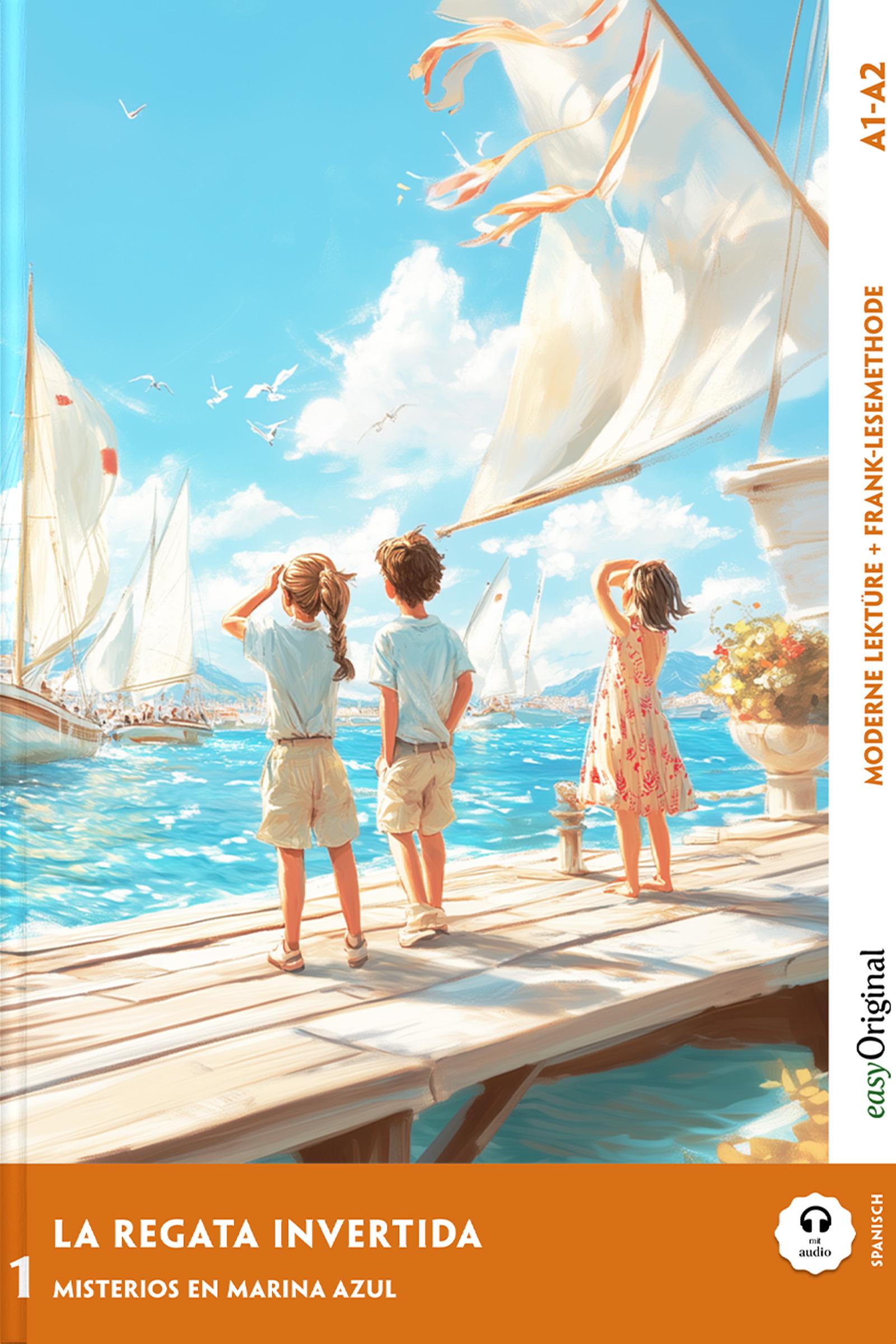 Vorderes Coverbild La Regata Invertida - Spanische Krimi-Lektüre A1-A2 (+ Audio-Online)