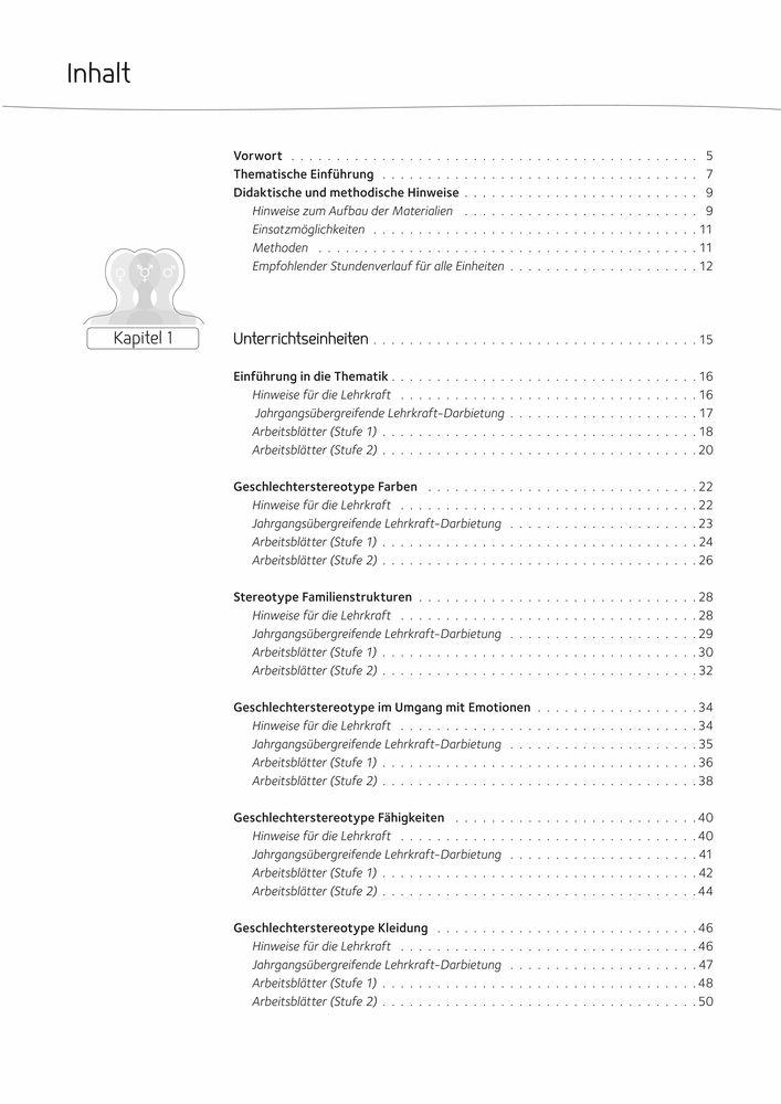 Beispielinhalt (Bild) Gender-Sensitivity für Schüler*innen