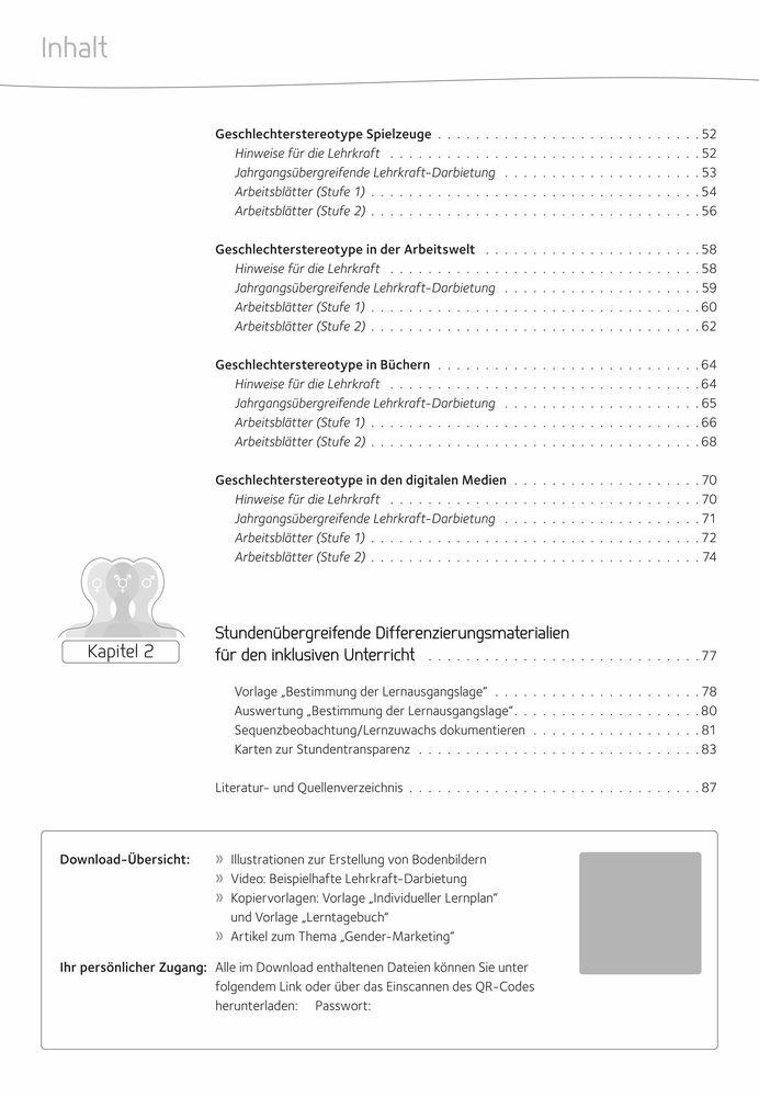 Beispielinhalt (Bild) Gender-Sensitivity für Schüler*innen