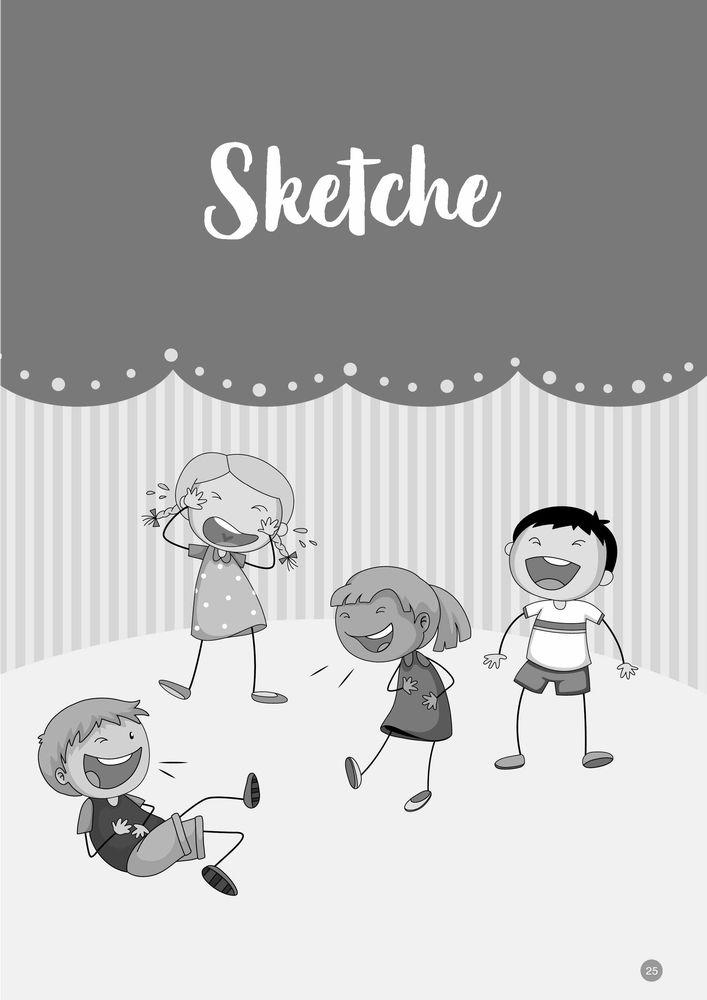 Beispielinhalt (Bild) 20 Mini-Sketche für Grundschulkinder