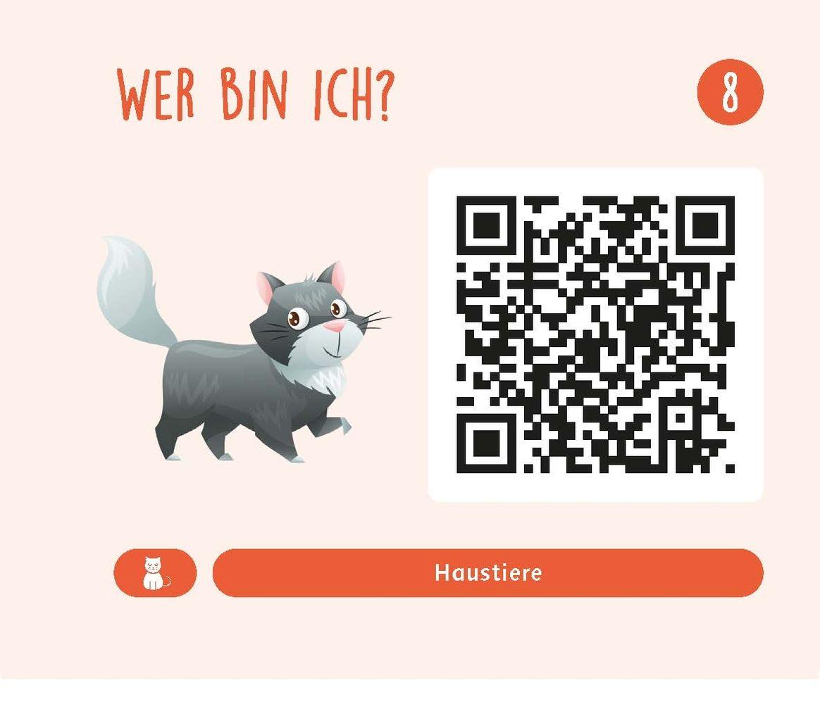 Beispielinhalt (Bild) 20 interaktive Leseübungen "Tiere", Klasse 2/3