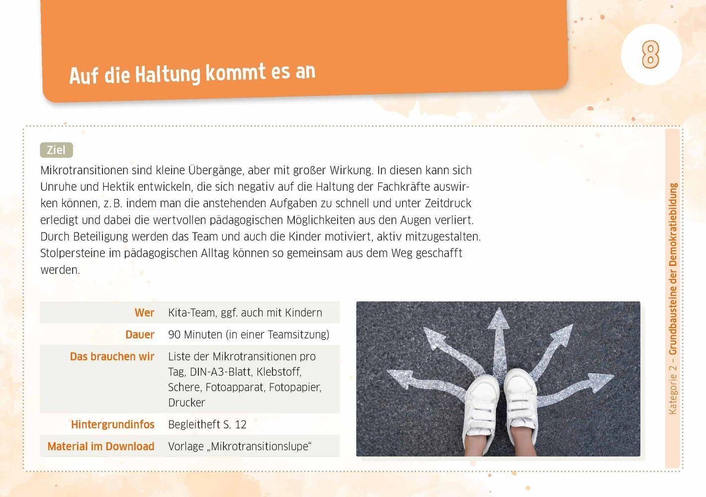 Beispielinhalt (Bild) Demokratiebildung in der Kita