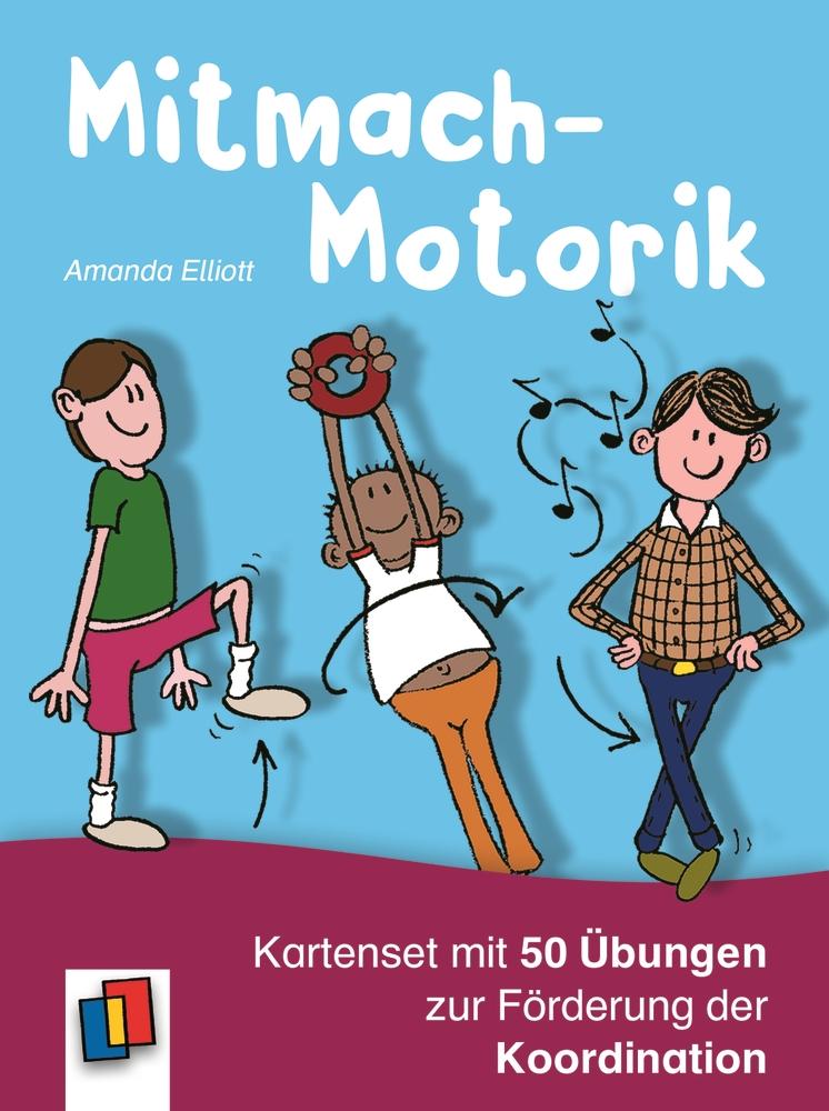 Vorderes Coverbild Mitmach-Motorik: Kartenset mit 50 Übungen zur Förderung der Koordination