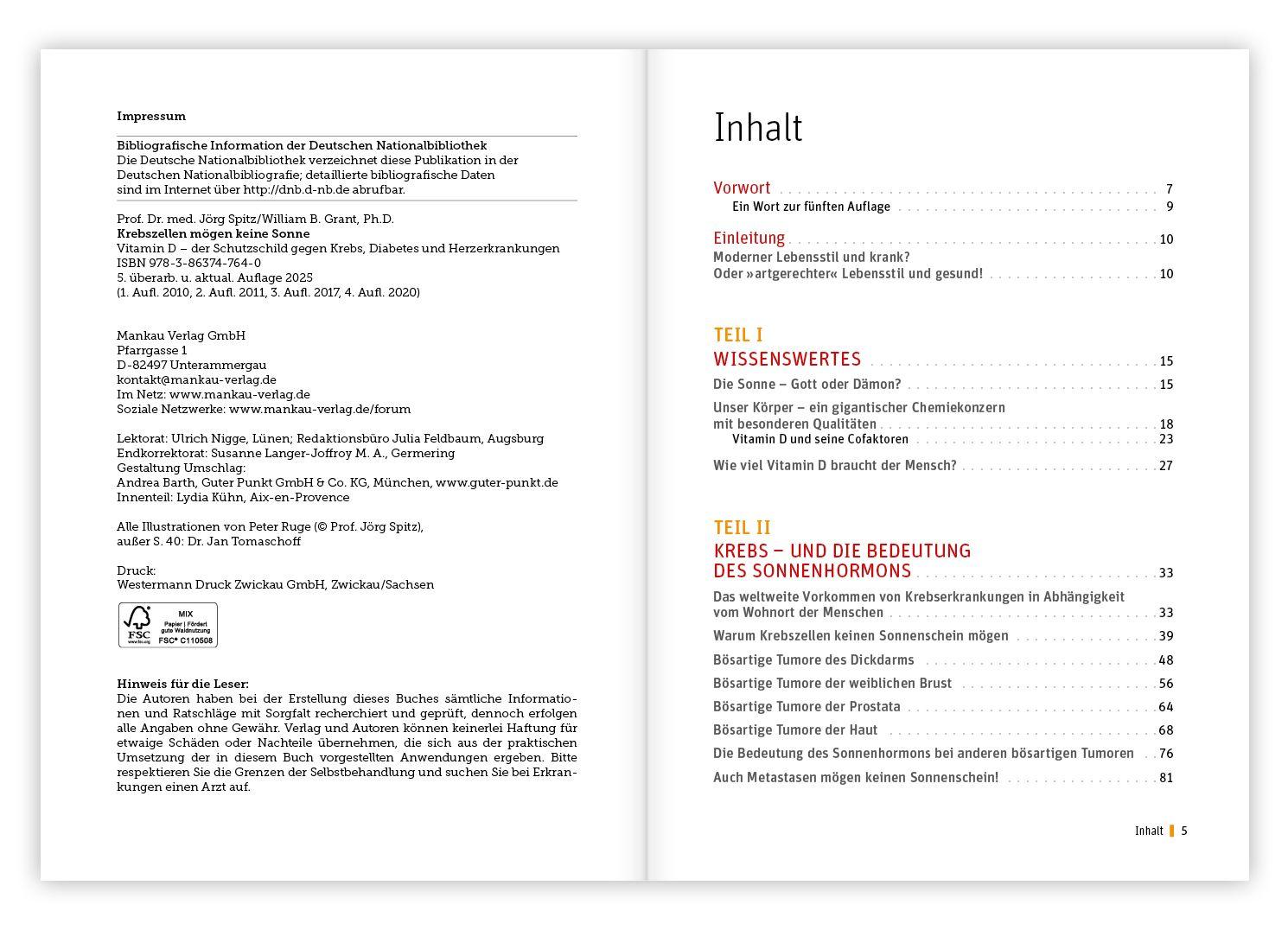 Beispielinhalt (Bild) Krebszellen mögen keine Sonne