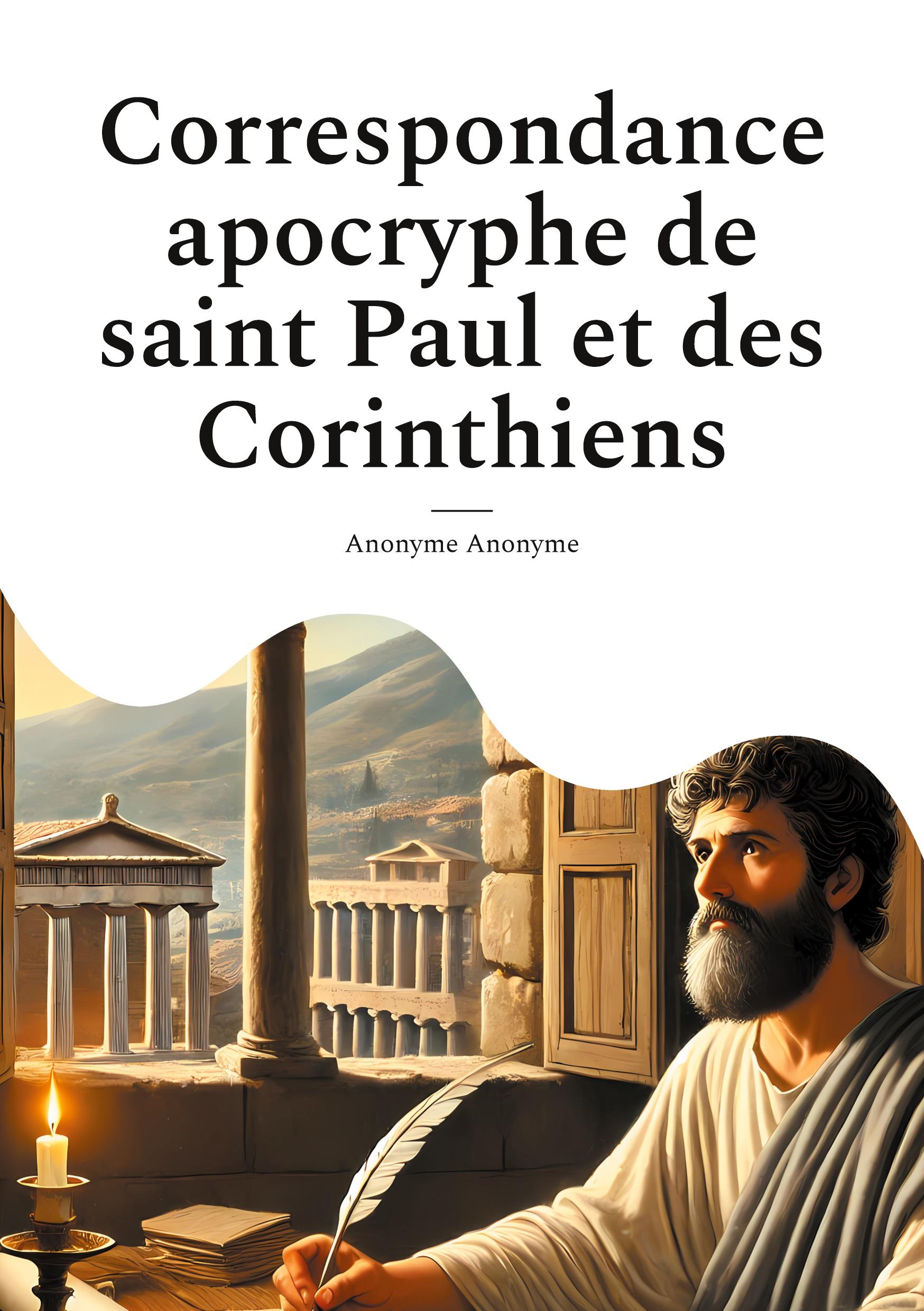 Vorderes Coverbild Correspondance apocryphe de saint Paul et des Corinthiens