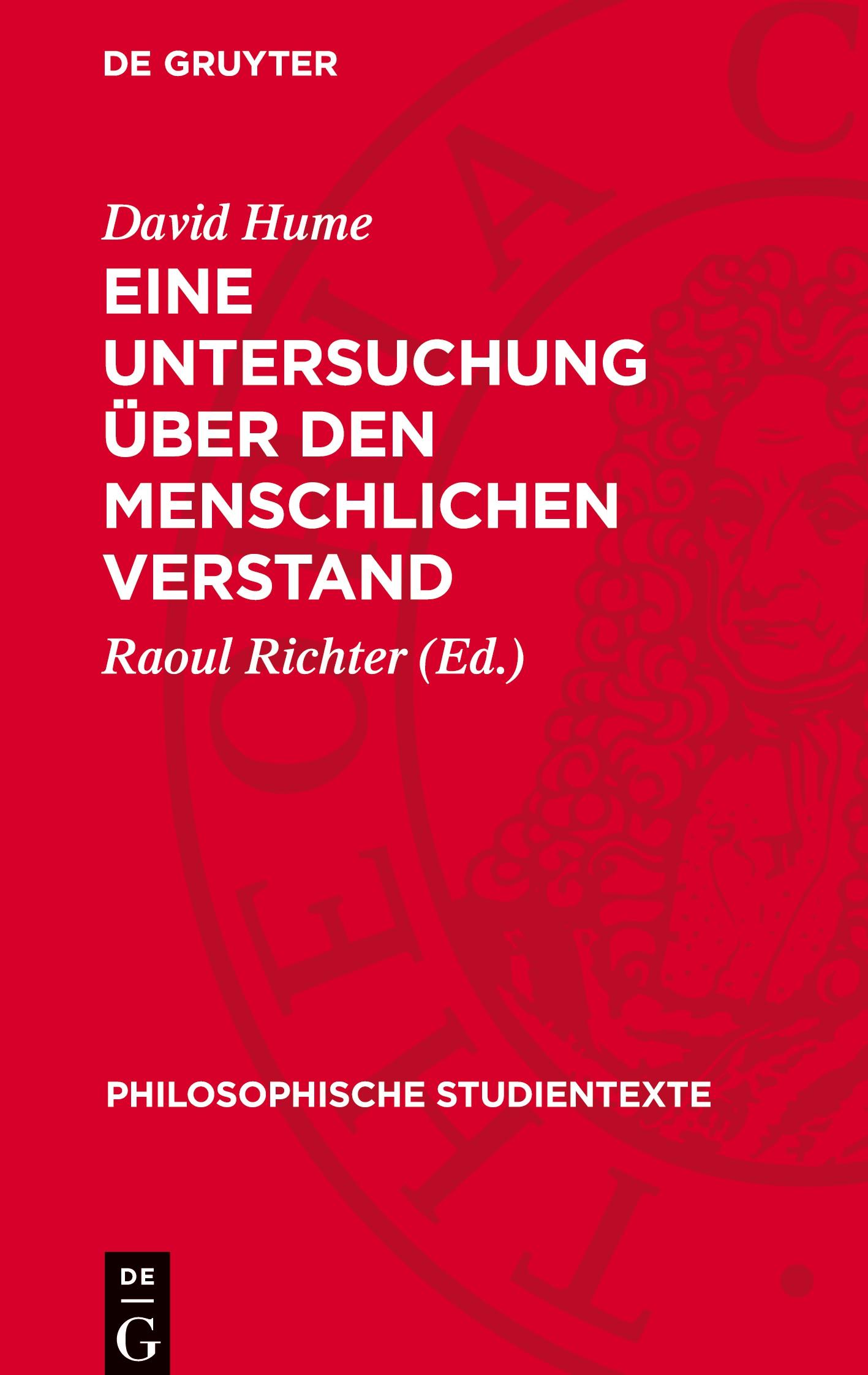 Vorderes Coverbild Eine Untersuchung über den menschlichen Verstand