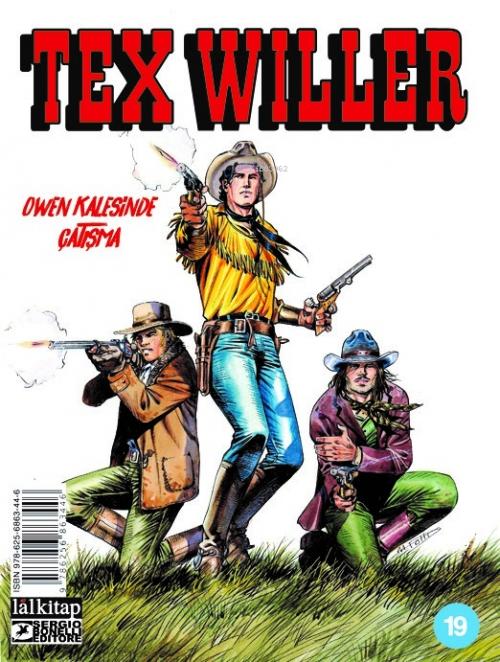 Vorderes Coverbild Tex Willer Sayi 19