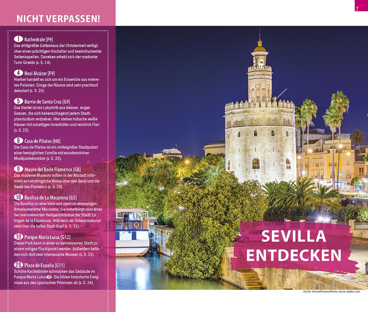 Beispielinhalt (Bild) Reise Know-How CityTrip Sevilla