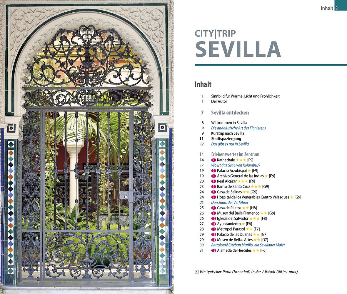Beispielinhalt (Bild) Reise Know-How CityTrip Sevilla