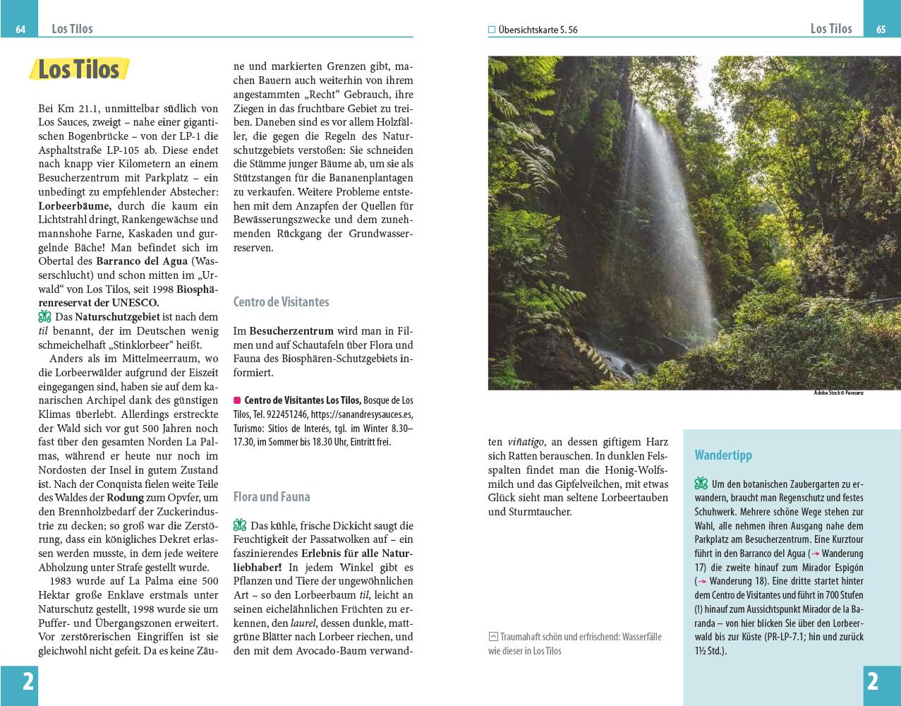 Beispielinhalt (Bild) Reise Know-How Reiseführer La Palma