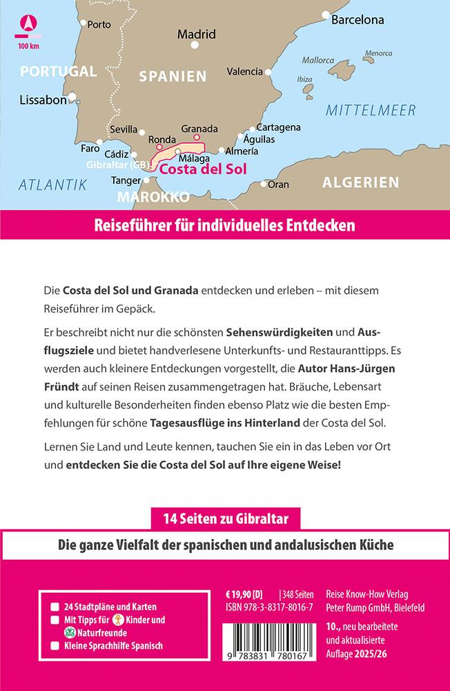 Beispielinhalt (Bild) Reise Know-How Reiseführer Costa del Sol