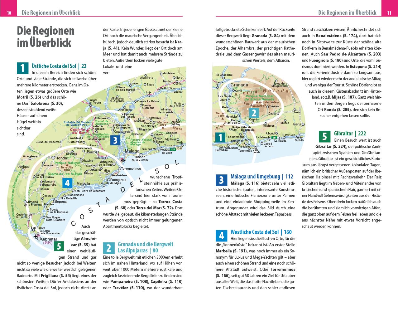 Beispielinhalt (Bild) Reise Know-How Reiseführer Costa del Sol