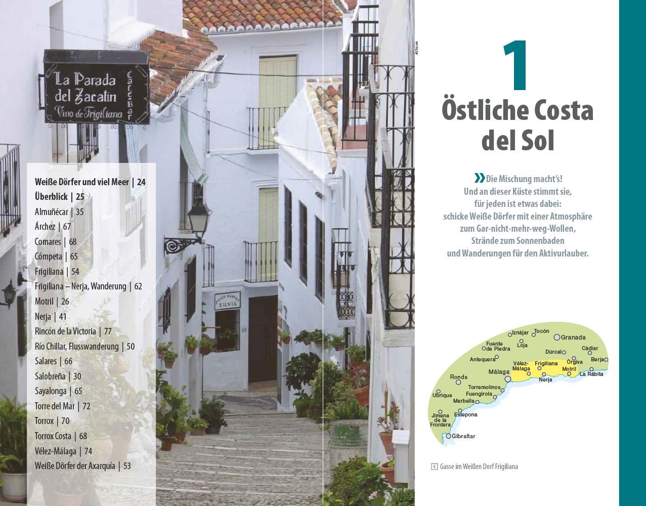 Beispielinhalt (Bild) Reise Know-How Reiseführer Costa del Sol