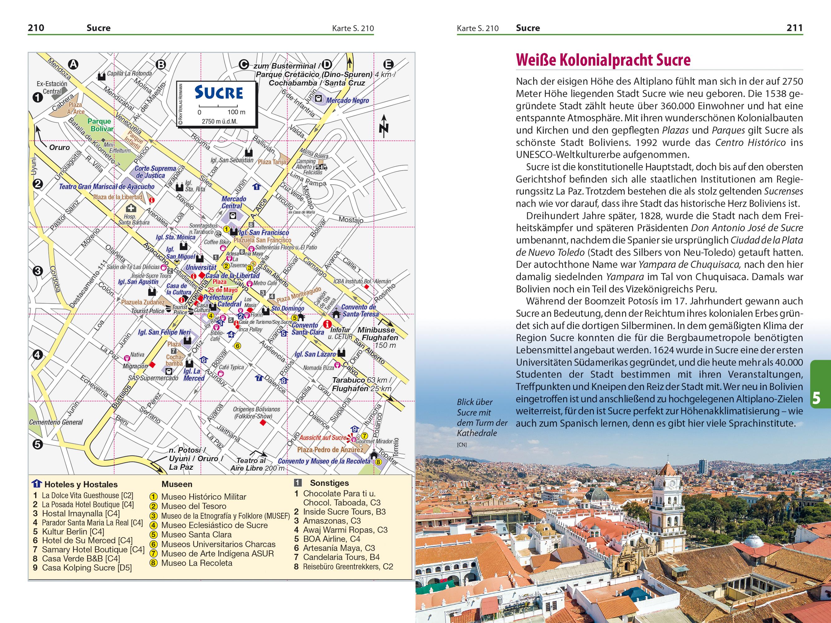 Beispielinhalt (Bild) Reise Know-How Reiseführer Bolivien