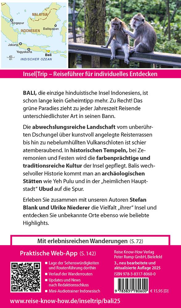 Beispielinhalt (Bild) Reise Know-How InselTrip Bali