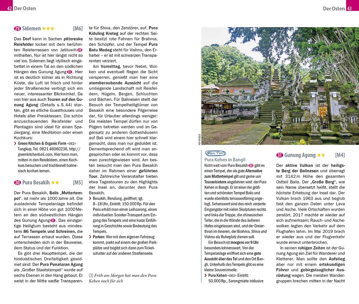 Beispielinhalt (Bild) Reise Know-How InselTrip Bali