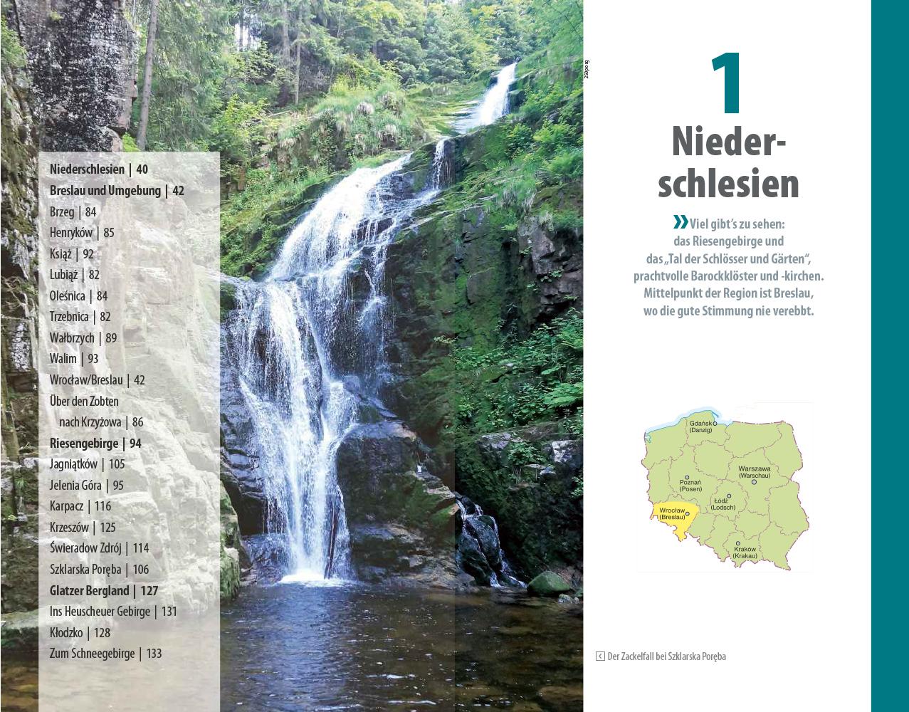 Beispielinhalt (Bild) Reise Know-How Reiseführer Polen - Der Süden