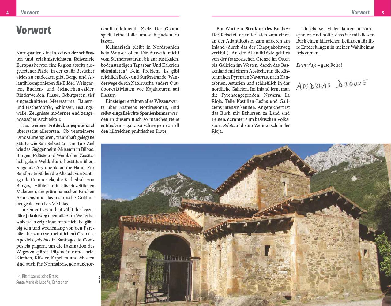 Beispielinhalt (Bild) Reise Know-How Reiseführer Nordspanien mit Jakobsweg