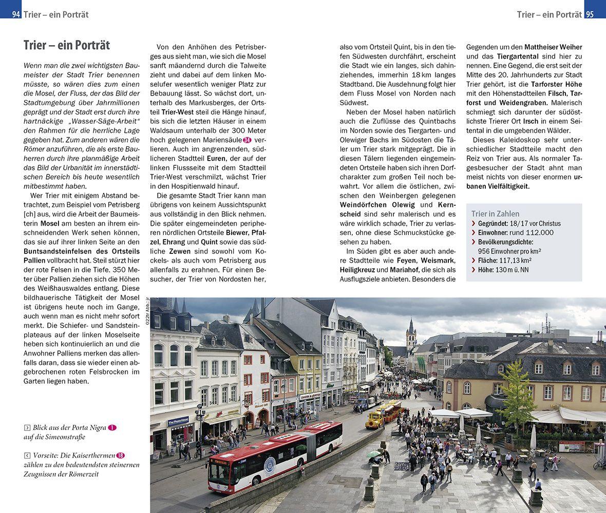 Beispielinhalt (Bild) Reise Know-How CityTrip Trier