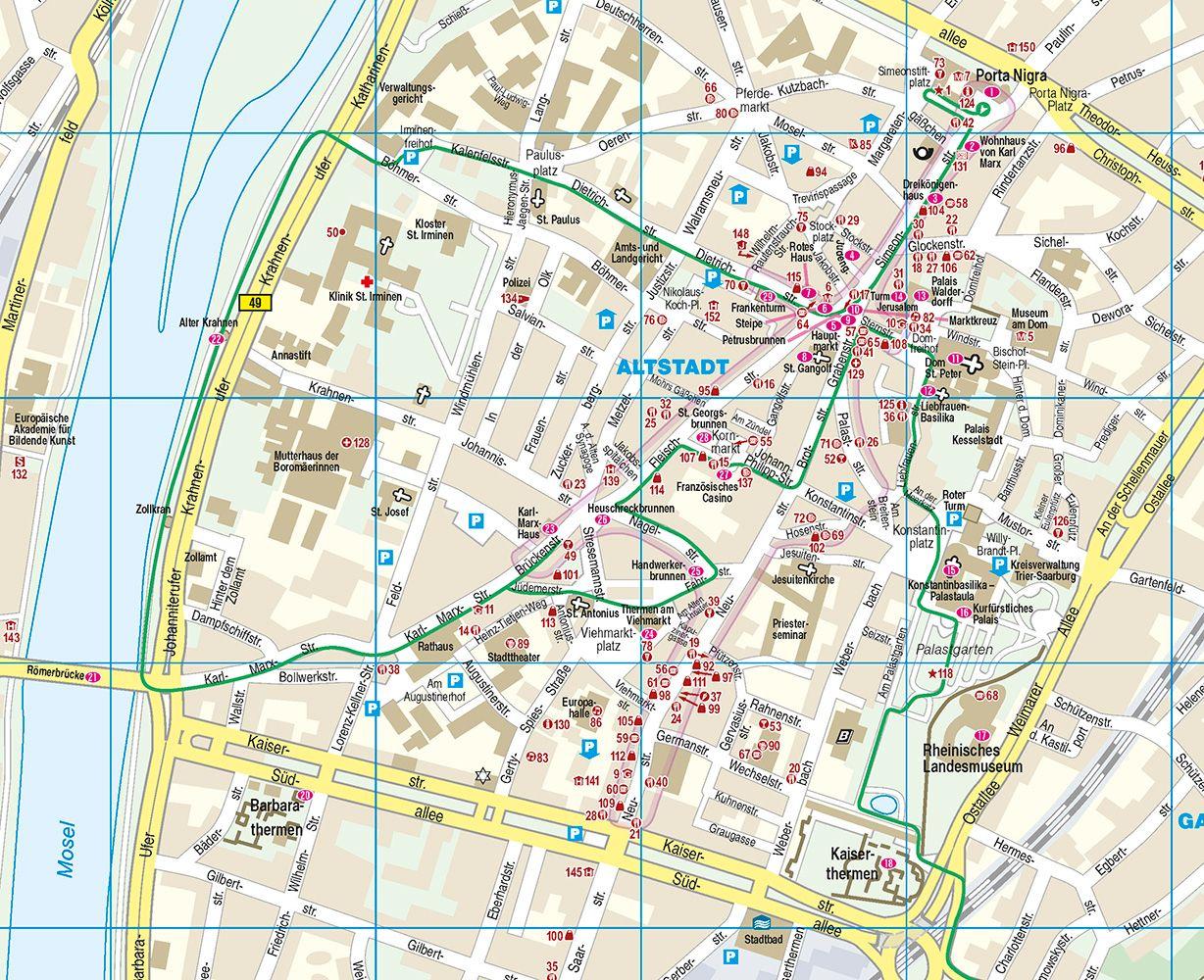 Beispielinhalt (Bild) Reise Know-How CityTrip Trier