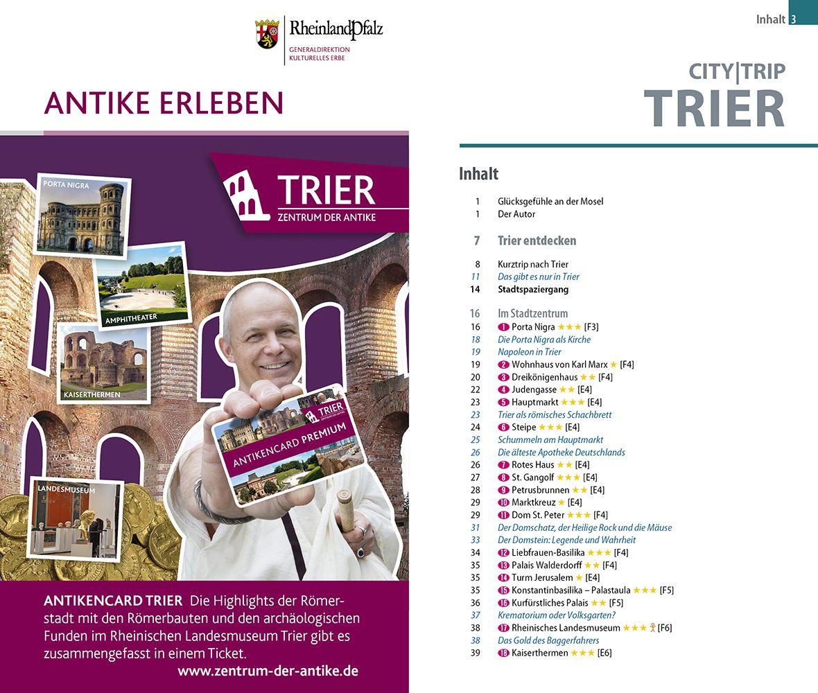 Beispielinhalt (Bild) Reise Know-How CityTrip Trier