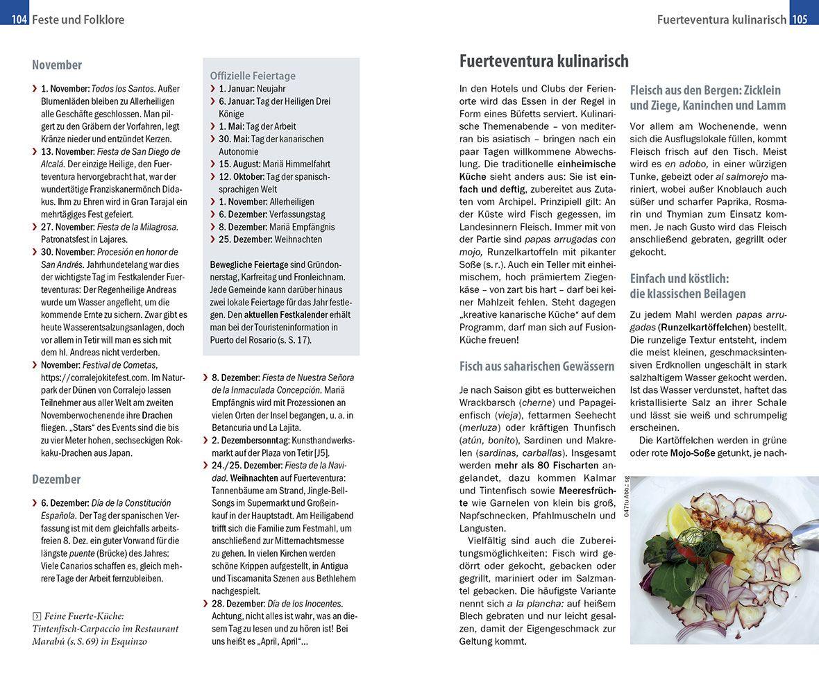 Beispielinhalt (Bild) Reise Know-How InselTrip Fuerteventura