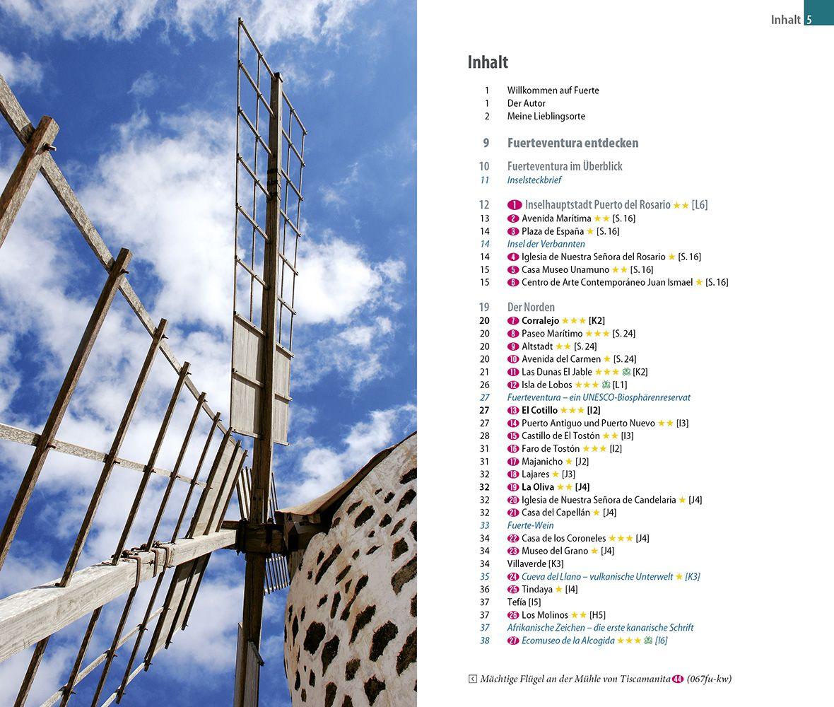 Beispielinhalt (Bild) Reise Know-How InselTrip Fuerteventura