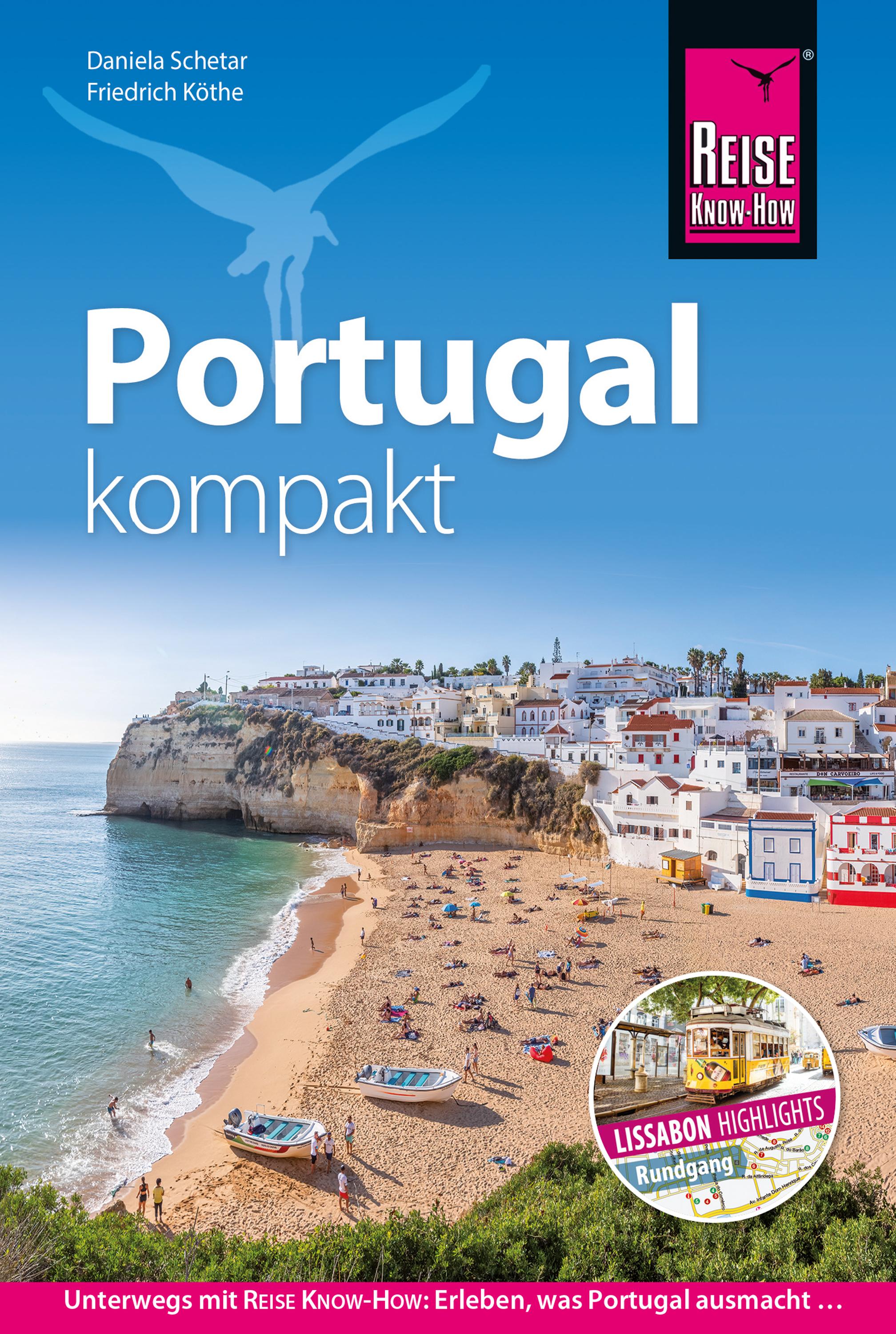 Vorderes Coverbild Reise Know-How Reiseführer Portugal kompakt