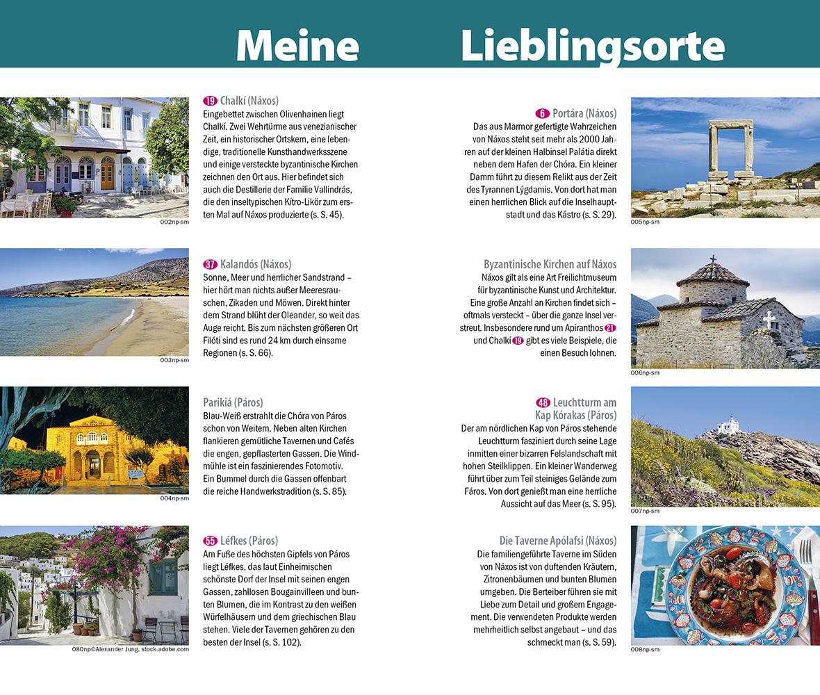 Beispielinhalt (Bild) Reise Know-How InselTrip Náxos und Páros
