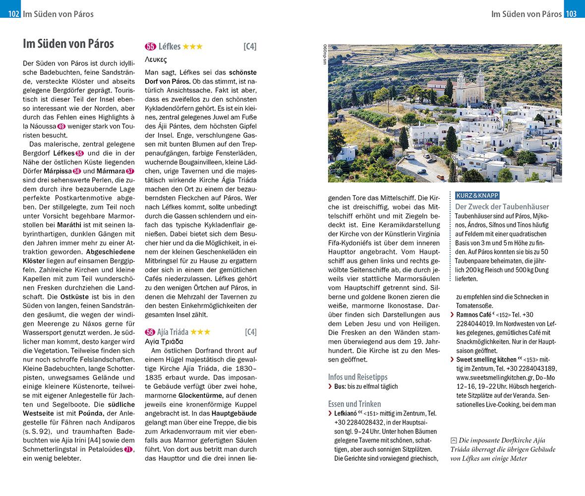 Beispielinhalt (Bild) Reise Know-How InselTrip Náxos und Páros