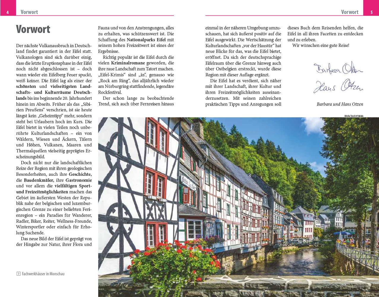 Beispielinhalt (Bild) Reise Know-How Reiseführer Eifel mit Ostbelgien