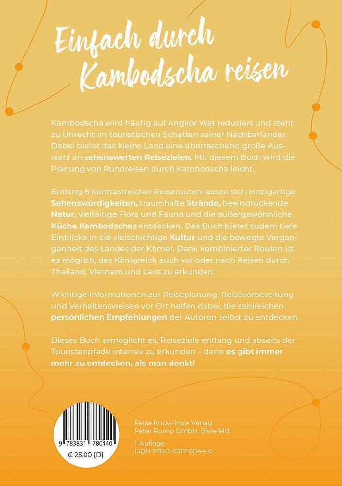 Beispielinhalt (Bild) Reiserouten durch Kambodscha