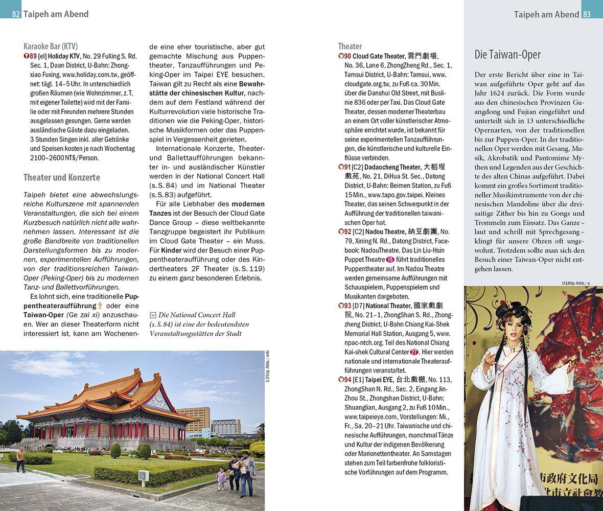 Beispielinhalt (Bild) Reise Know-How CityTrip Taipeh