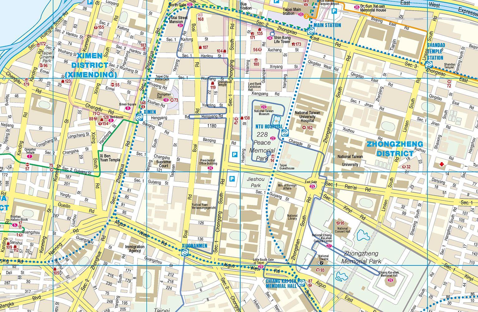 Beispielinhalt (Bild) Reise Know-How CityTrip Taipeh