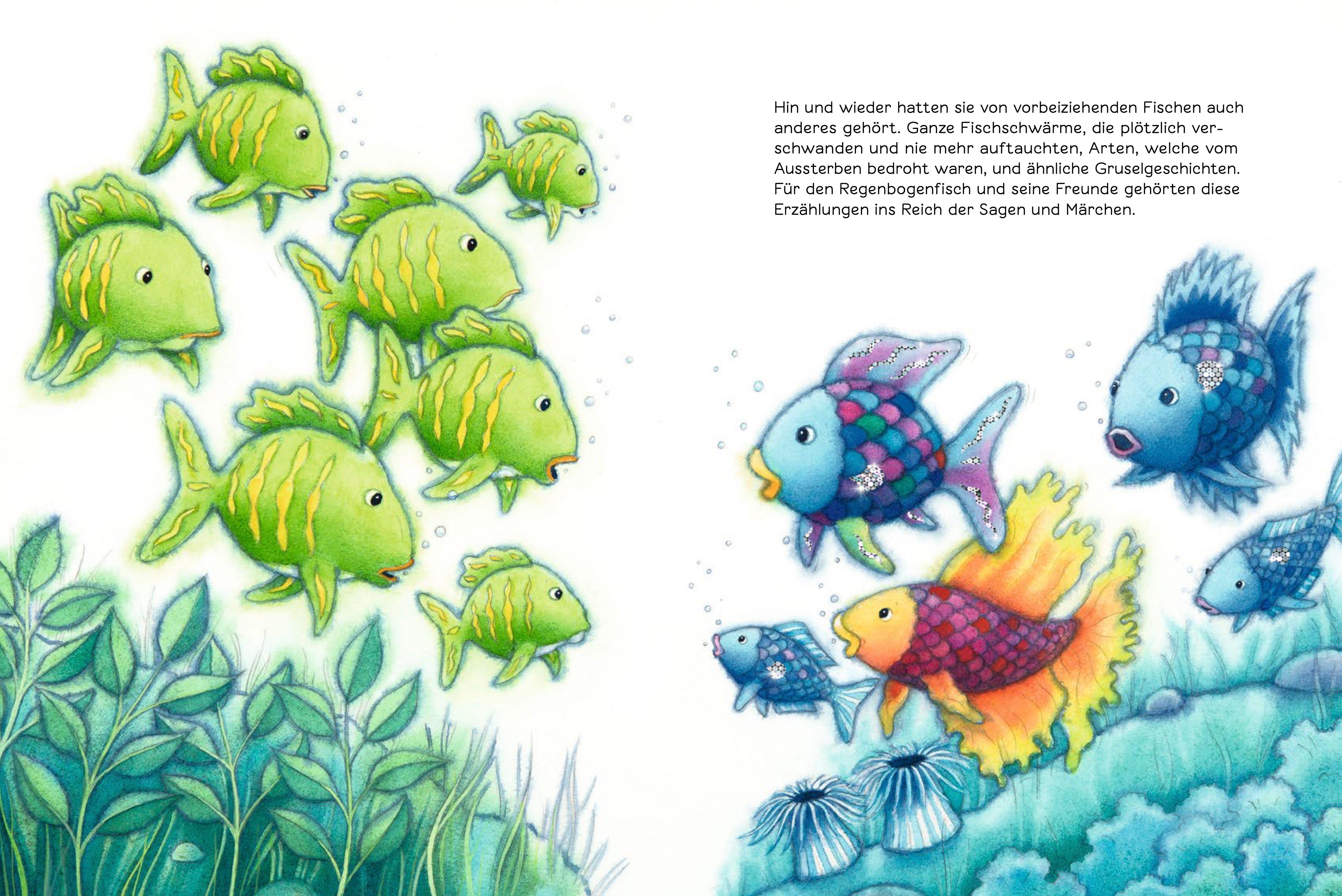 Beispielinhalt (Bild) Der Regenbogenfisch in Gefahr