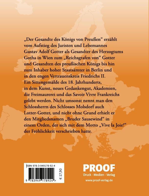 Rückseitencover Der Gesandte des Königs von Preußen