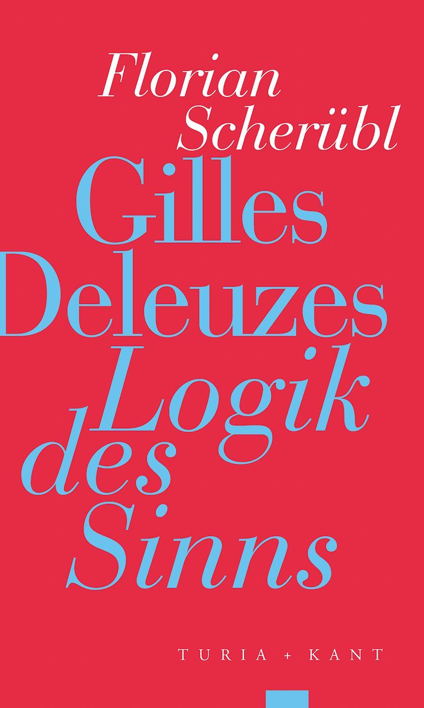 Vorderes Coverbild Gilles Deleuzes 'Logik des Sinns'