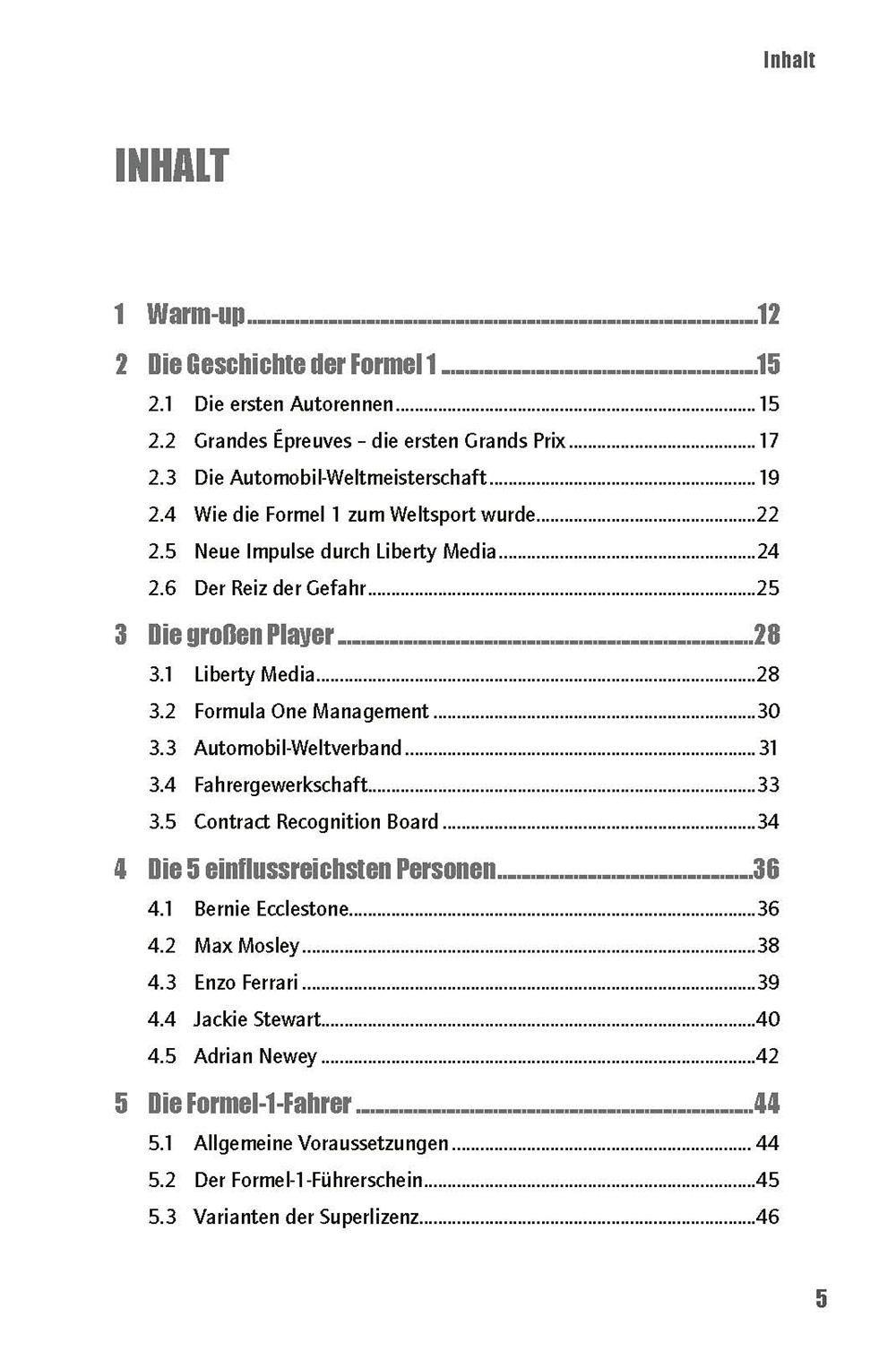 Beispielinhalt (Bild) Formel 1