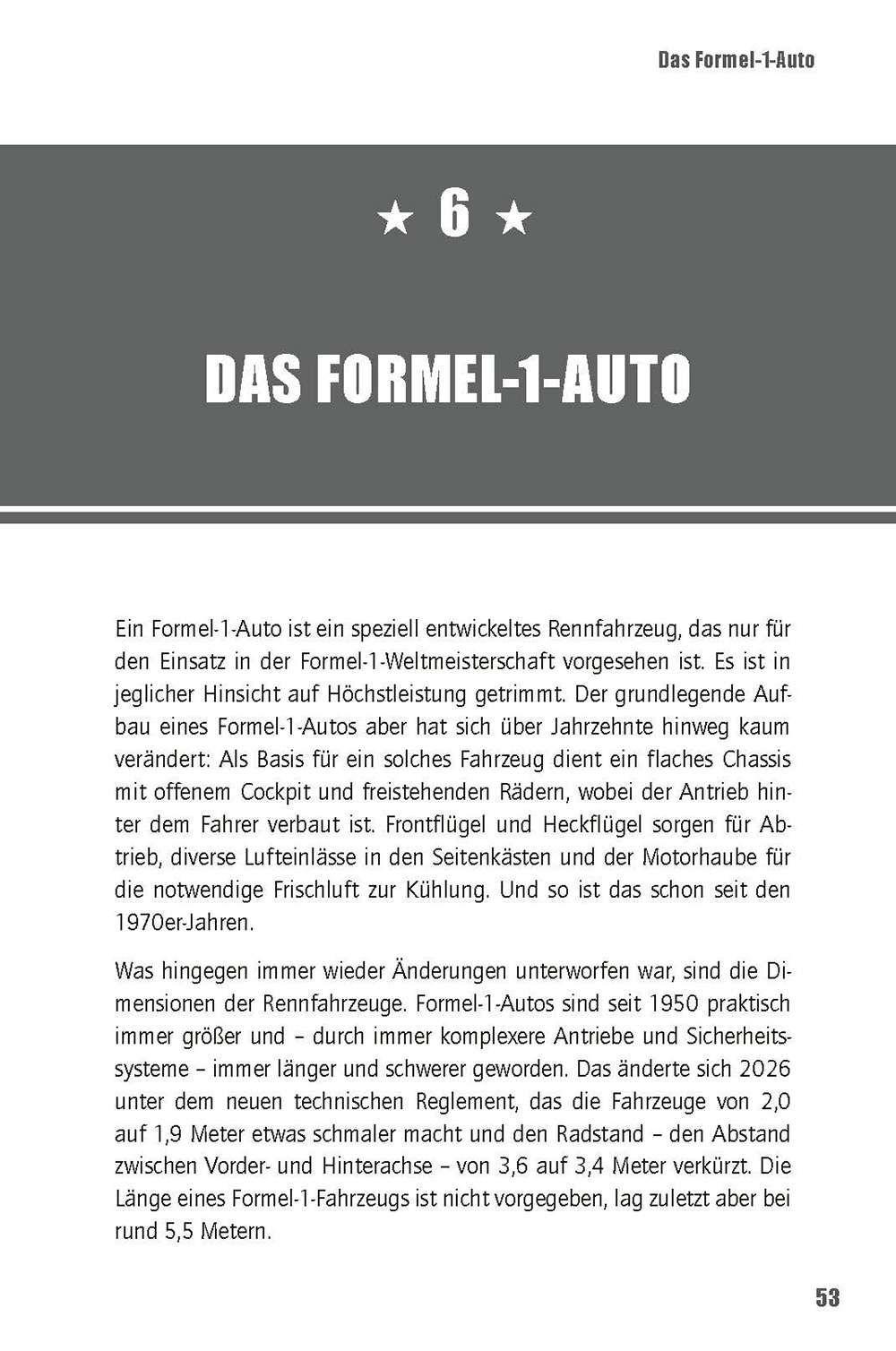 Beispielinhalt (Bild) Formel 1