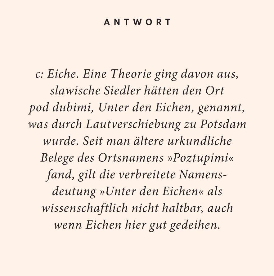 Beispielinhalt (Bild) Potsdam-Quiz